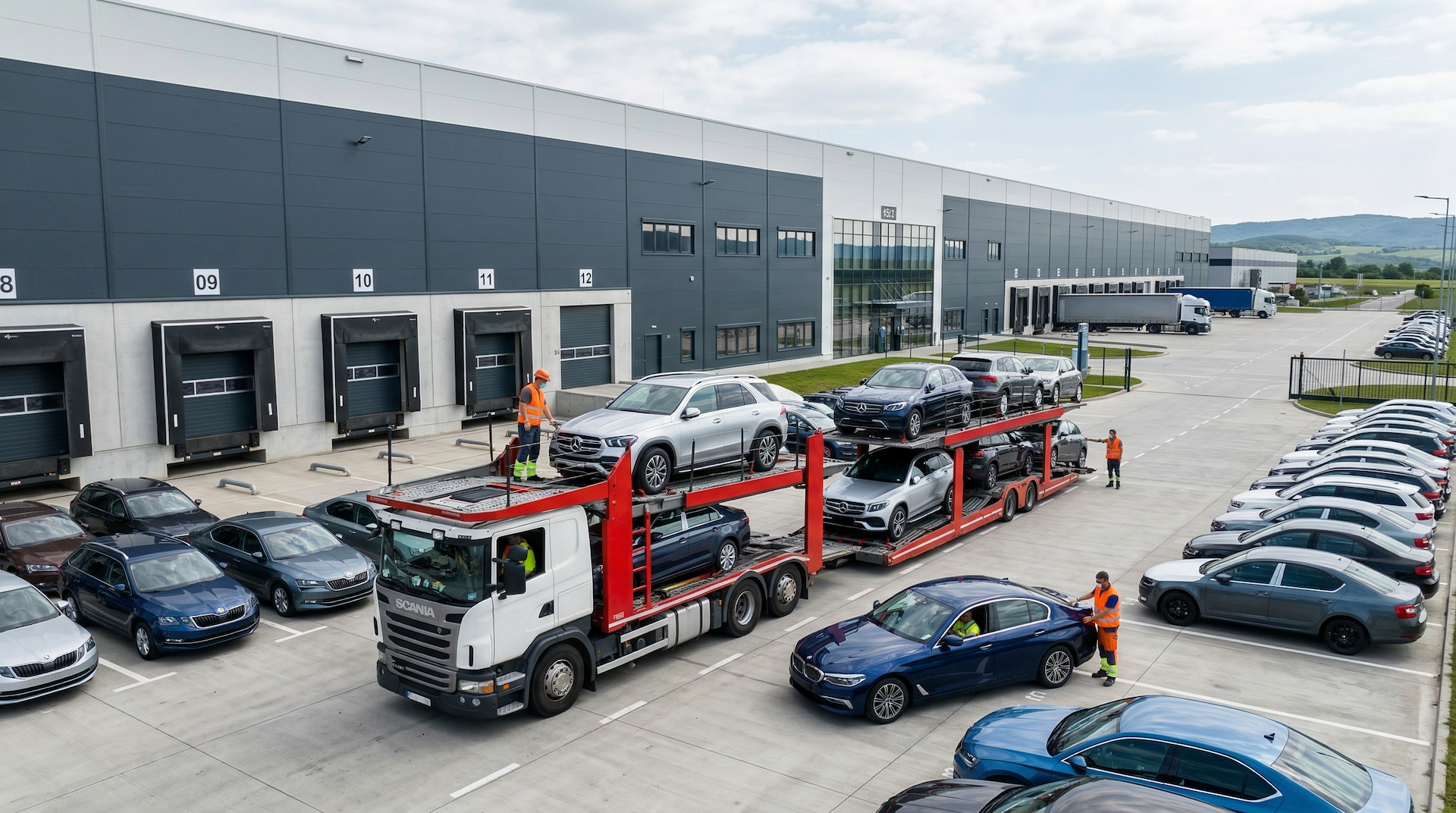 Регулярная партия седанов и SUV для РФ